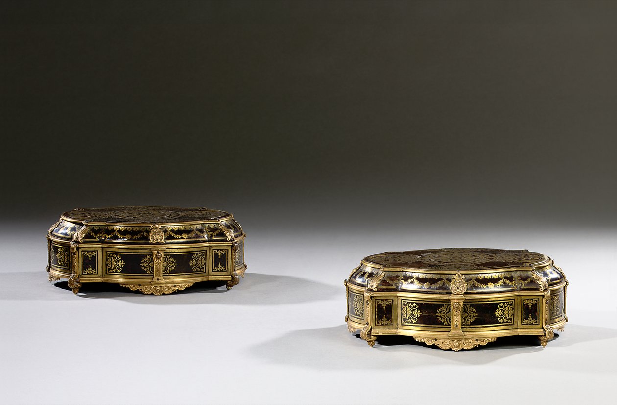 Paire de coffrets Louis XIV, c.1700-15 - French School