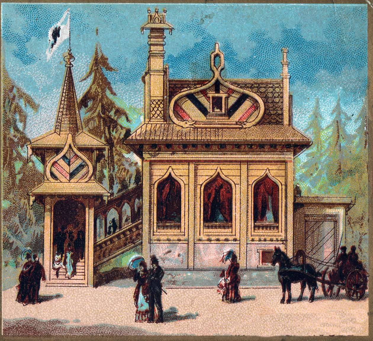 Paris. Exposition universelle de 1889 : résidence russe - French School