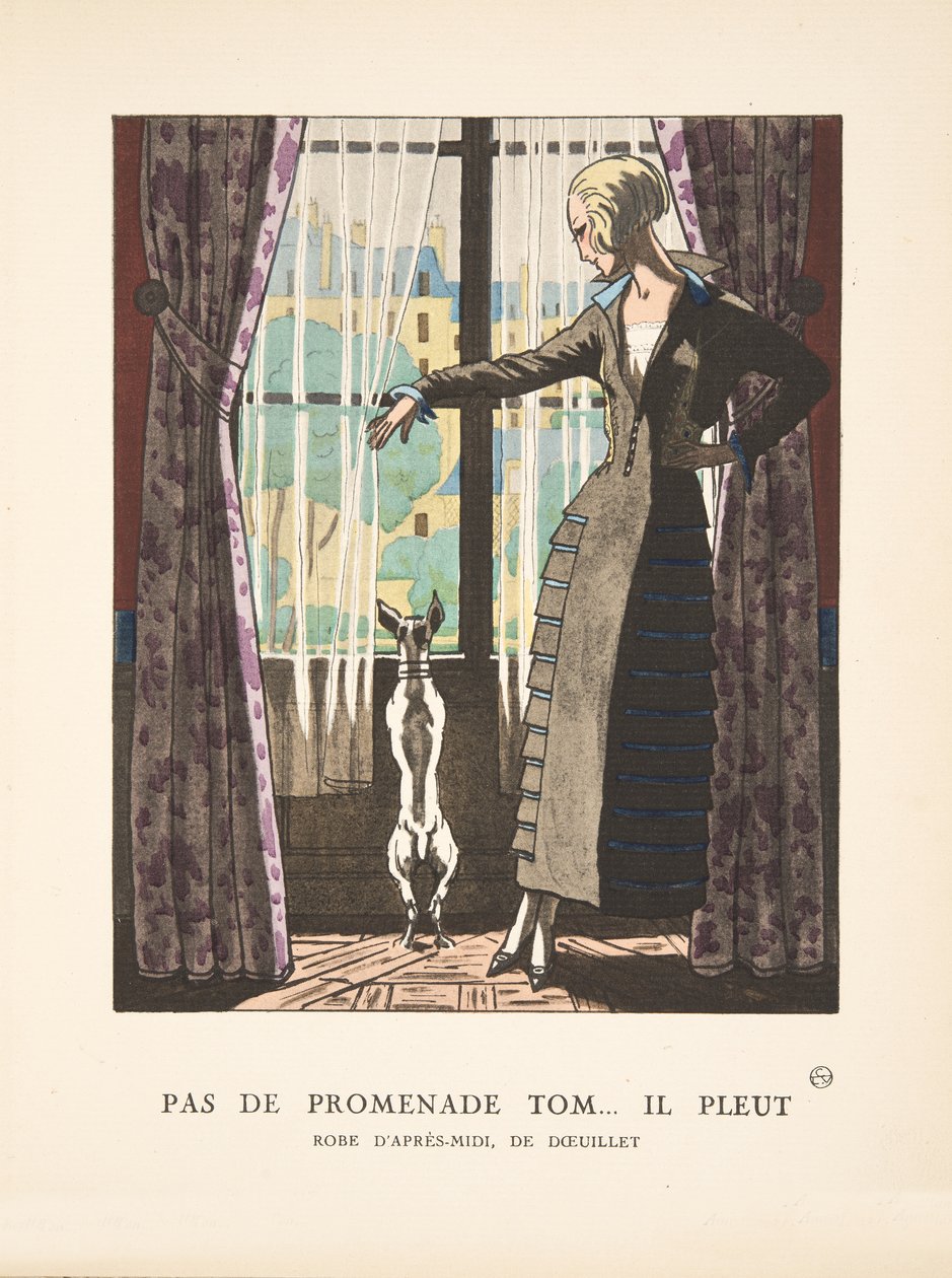 Pas de Promenade Tom, il Pleut - French School
