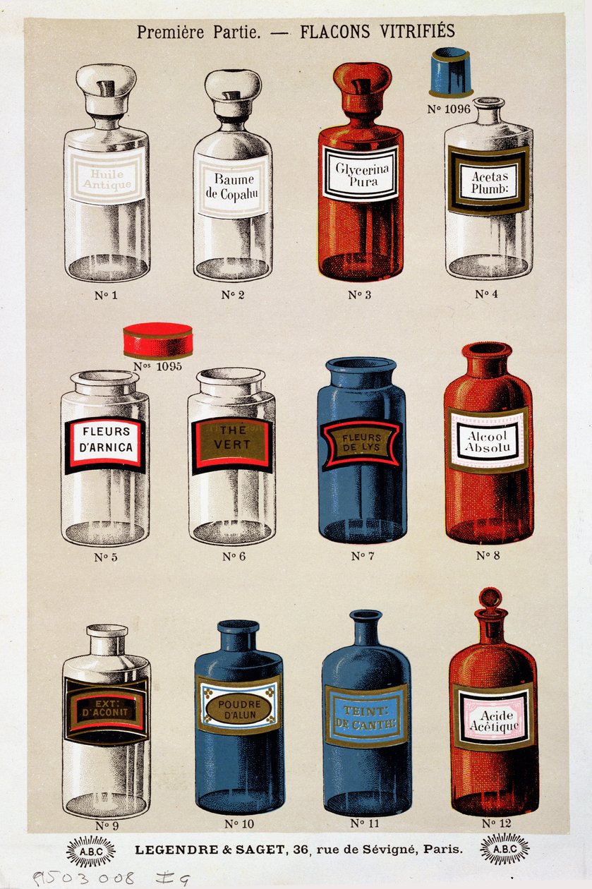 Emballages pharmaceutiques (impression en couleur) - French School