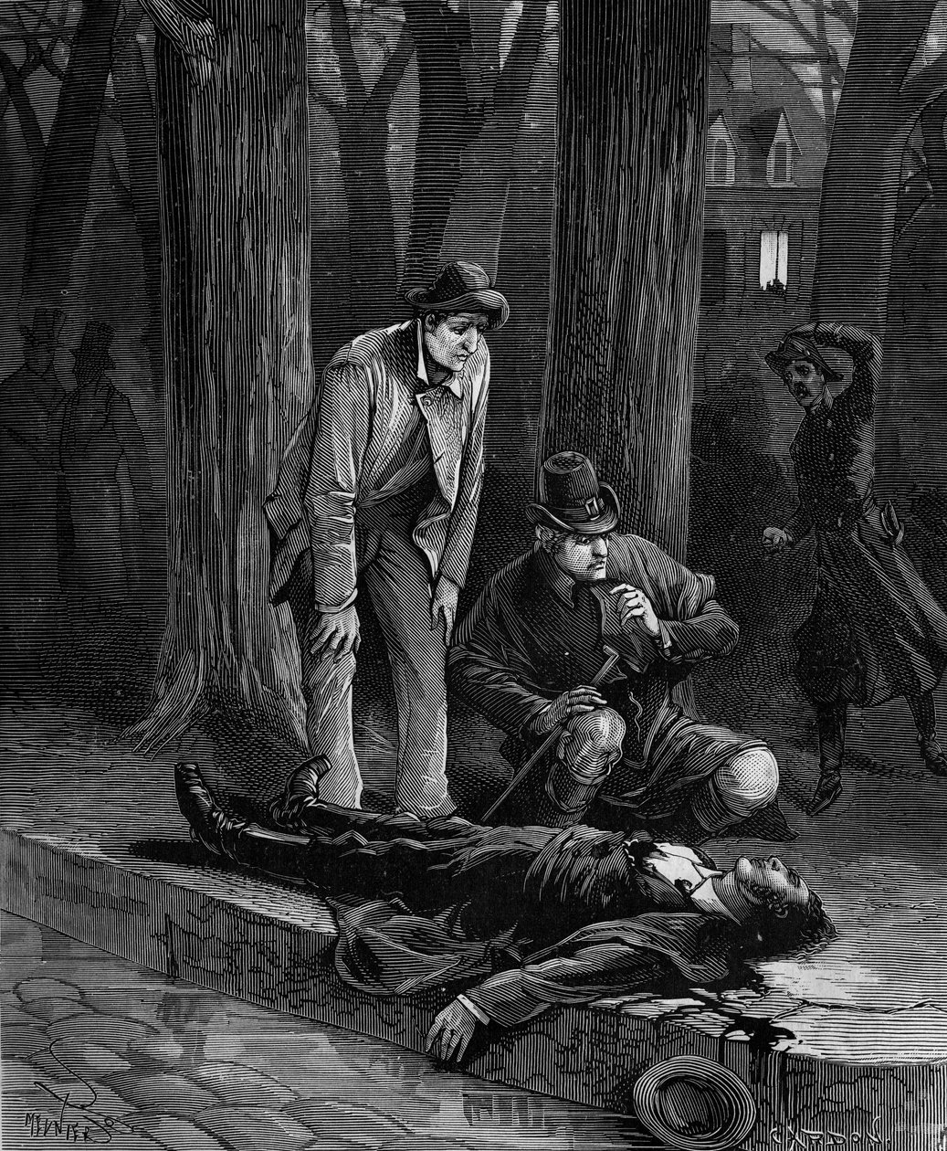 Philippe Lebon, ingénieur français, mort de 13 coups de couteau en traversant les Champs Élysées à Paris où il était allé assister au sacre de Napoléon en 1804. dans « Histoire populaire des sciences, inventions et découvertes des premiers siècles à nos jo - French School
