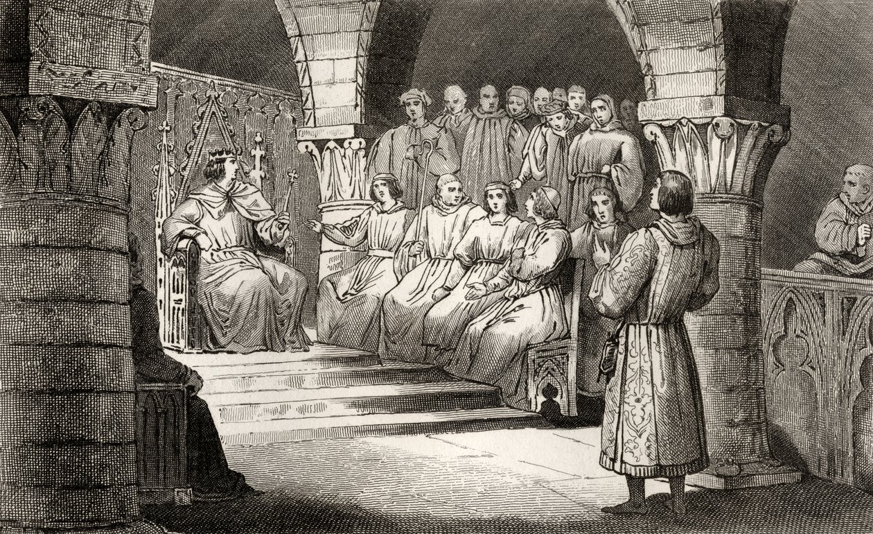 Philippe V (1293-1322) le Long et les États-Généraux rejettent les prétentions de Jeanne II, de 
