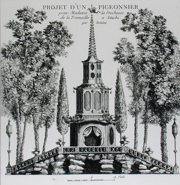 Plan pour un pigeonnier, de 