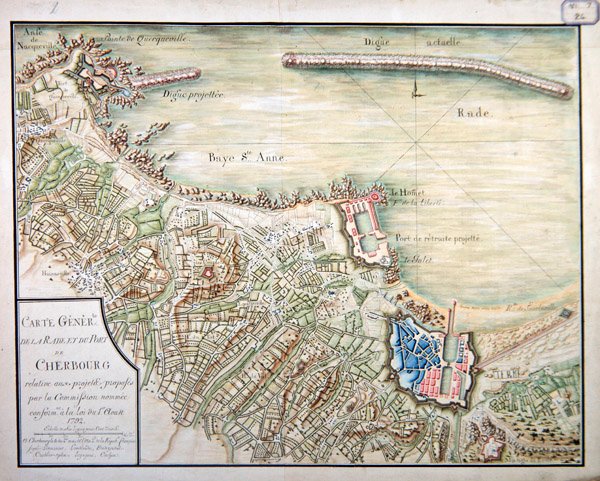 Plan de développement du port et du port de Cherbourg - French School
