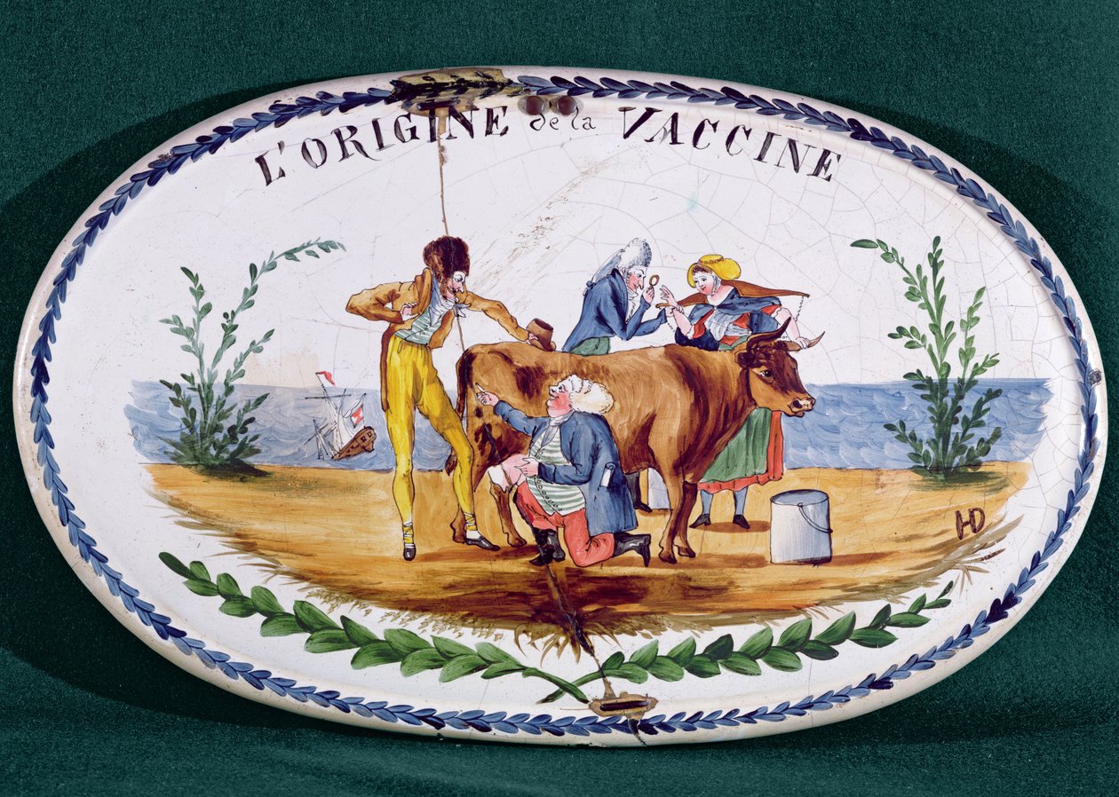 Plaque représentant L