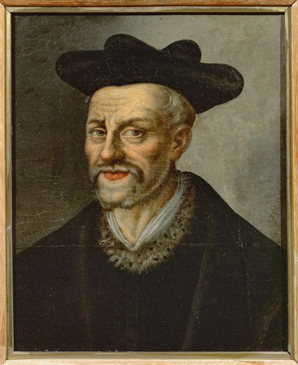Poet Francois Rabelais - French School