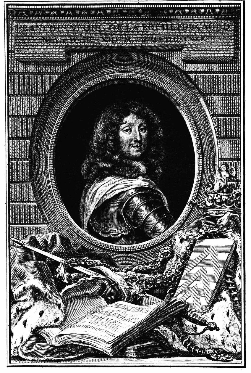 Portrait François 6, Duc de La Rochefoucauld (1613-1680) - Archives familiales - French School
