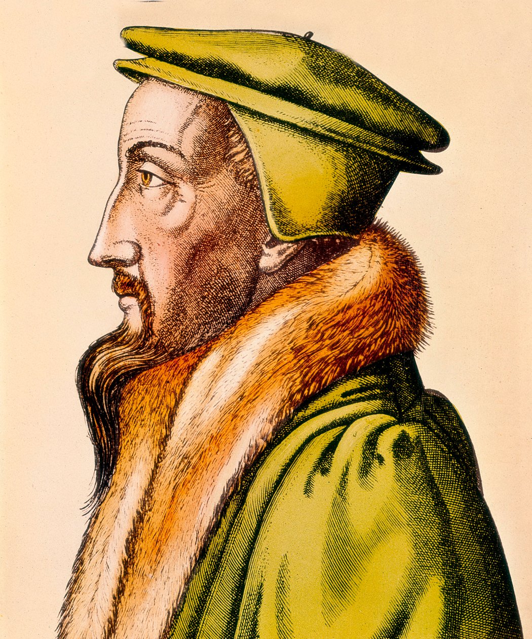 Portrait de Jean Calvin - French School