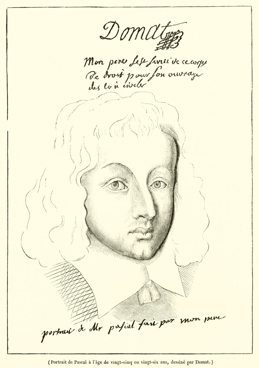 Portrait de Pascal a l