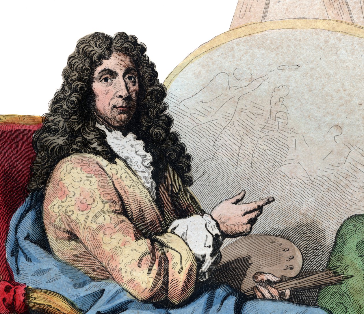 Portrait de Charles Lebrun (1619-1690) - French School