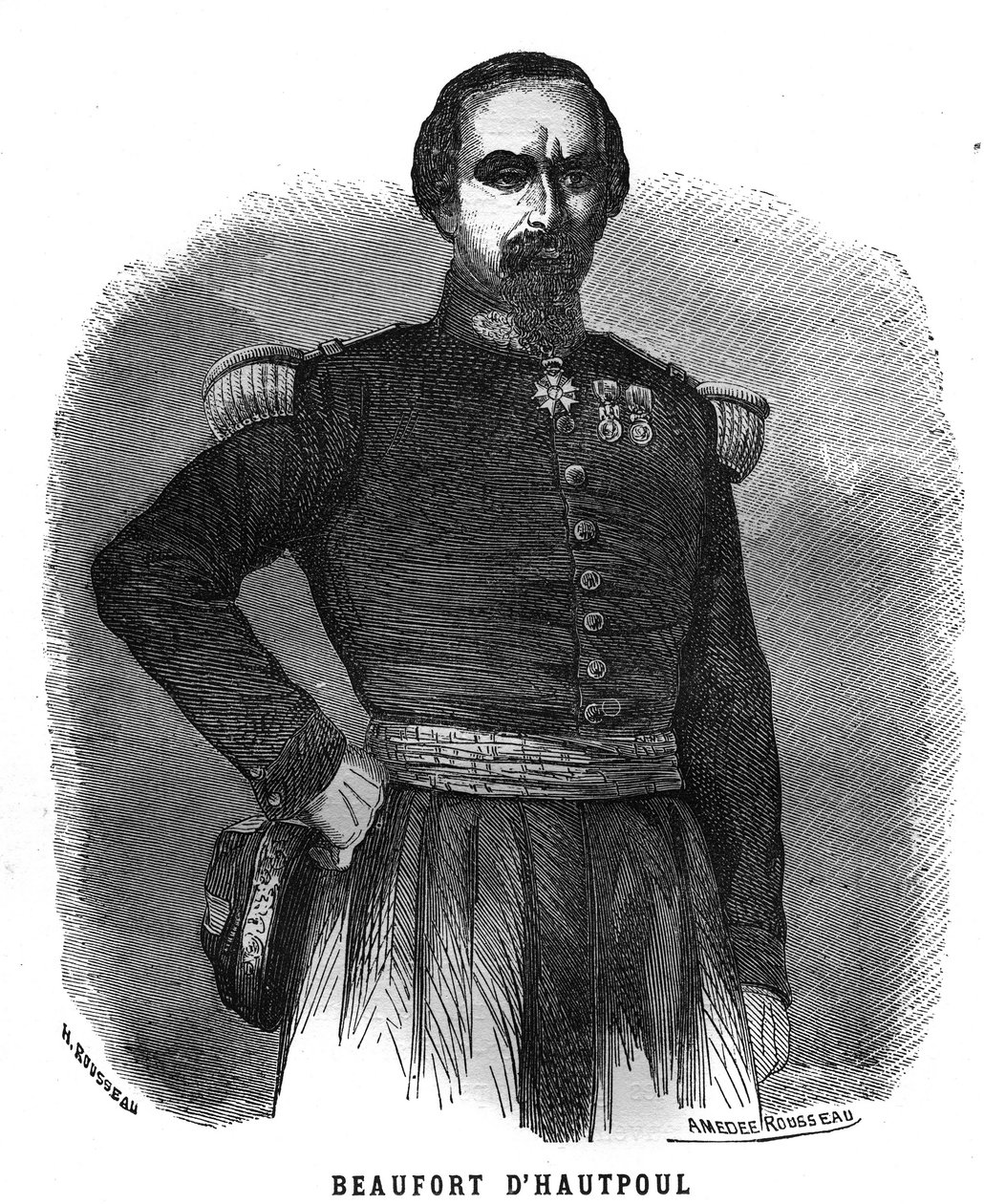 Portrait de Charles Marie Napoléon de Beaufort d