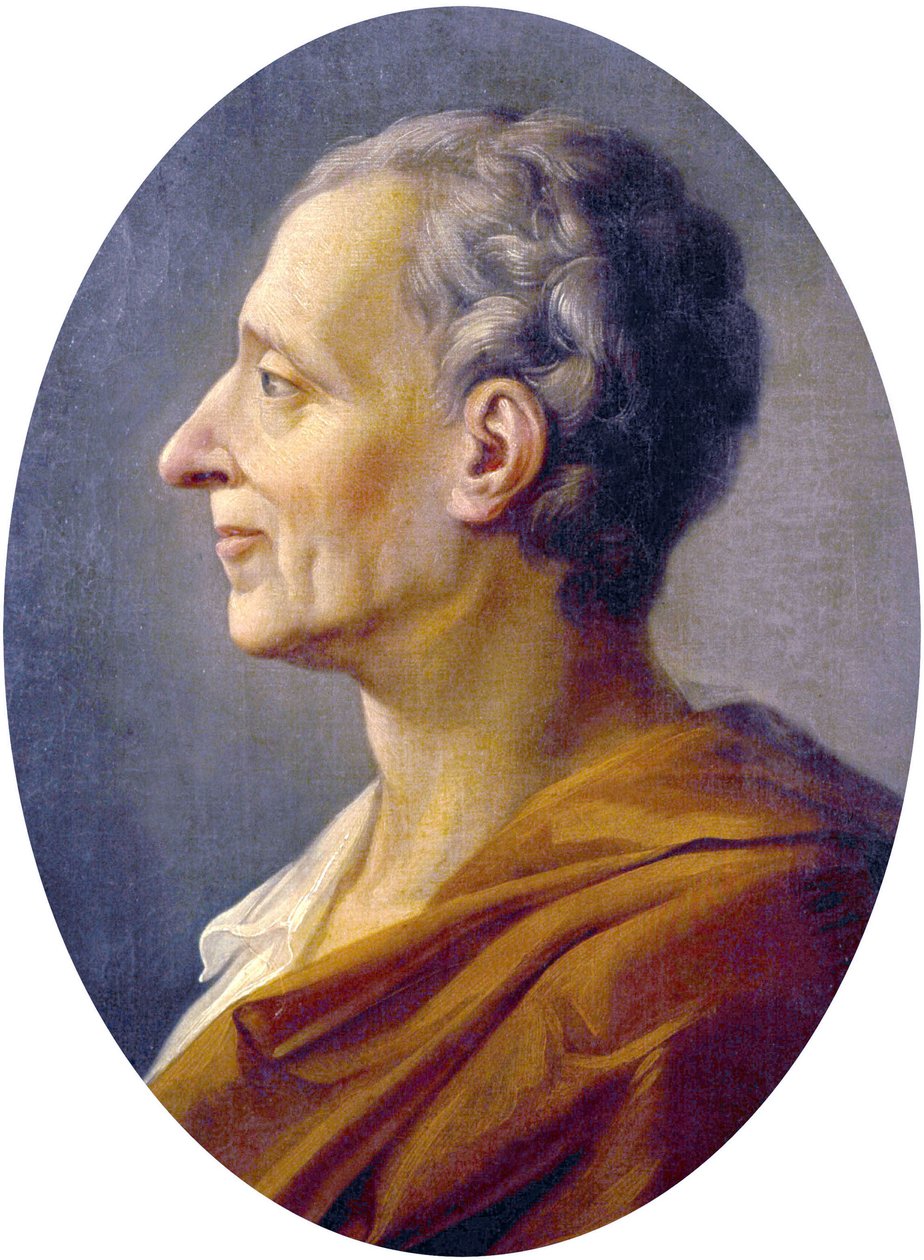 Portrait de Charles de Montesquieu - French School