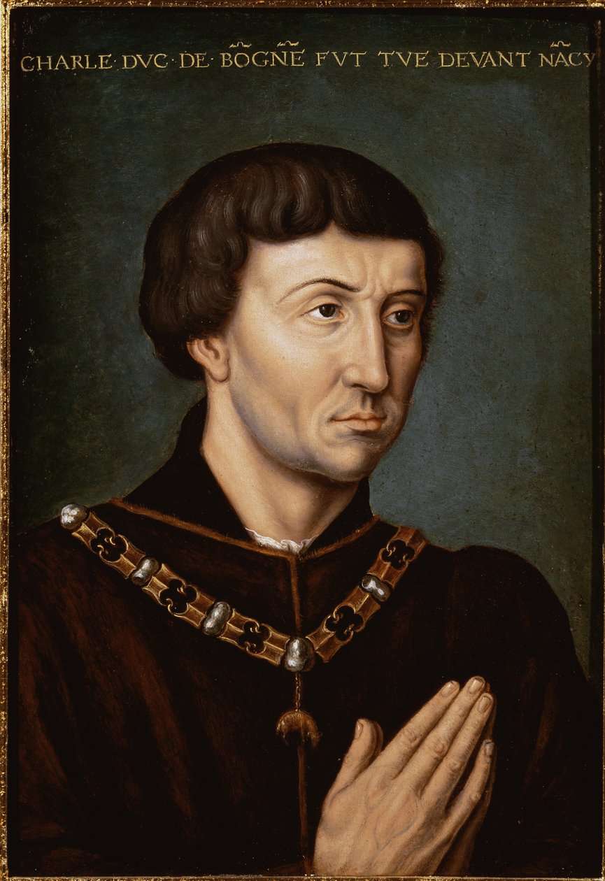 Portrait de Charles le Téméraire - French School