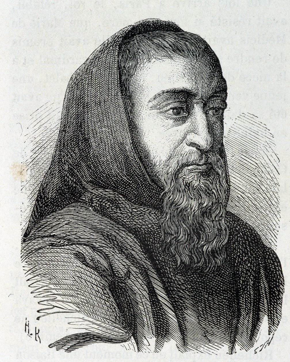 Portrait du Père Joseph - French School