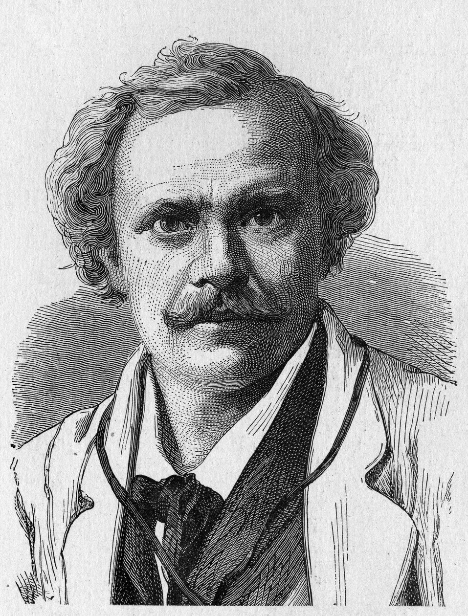 Portrait de Félix Nadar - dans « Album de la Science; savants illustres; Grandes découvertes » 1896. - French School