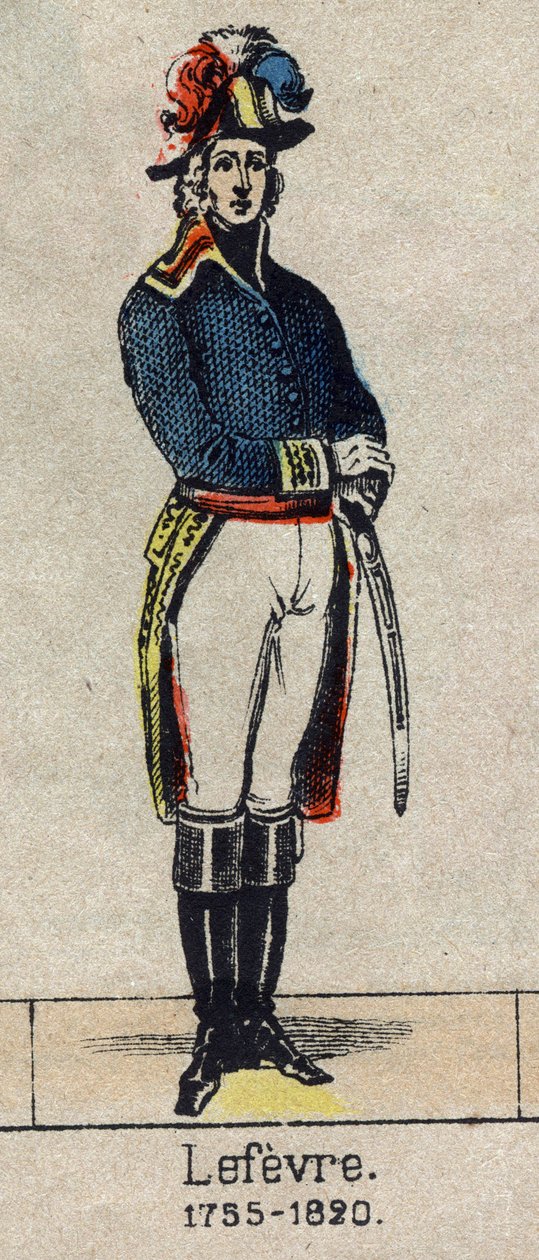 Portrait de François Joseph Lefebvre (1755-1820) duc de Dantzig et de l