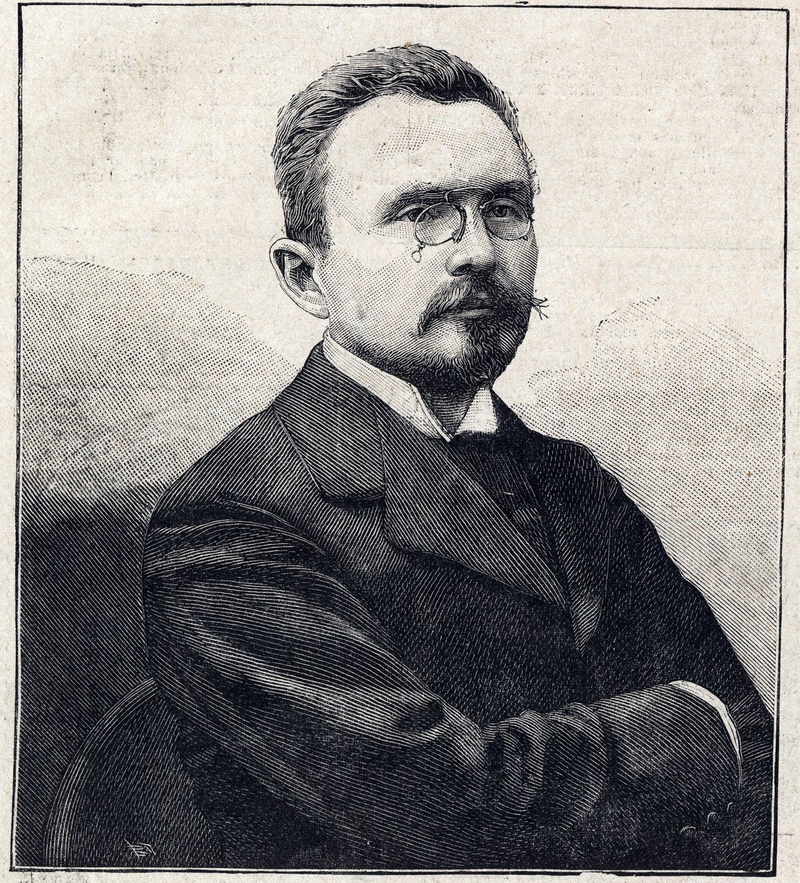 Portrait de Gabriel Albert Auguste Hanotaux, diplomate, historien et homme politique français (1853-1944) - French School