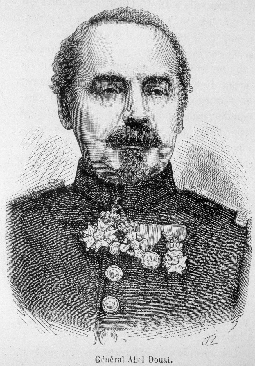 Portrait du général Abel Douai - dans «L