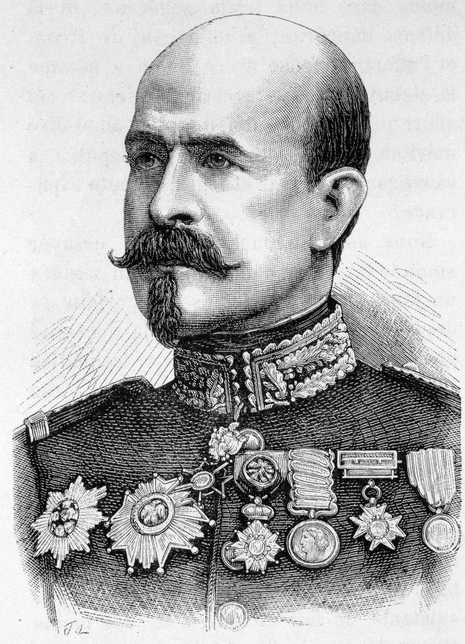 Portrait du général Trochu (1815 - 1896) - dans «L