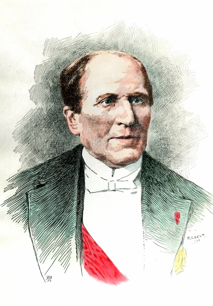 Portrait de Georges Eugène Haussmann, dit Baron Haussmann - French School