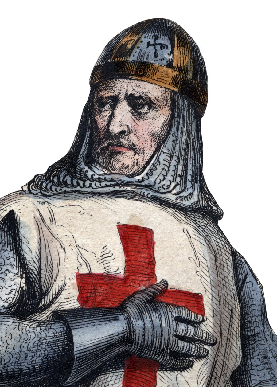 Portrait de Godefroy de Bouillon (104061-1100), chevalier franc, l