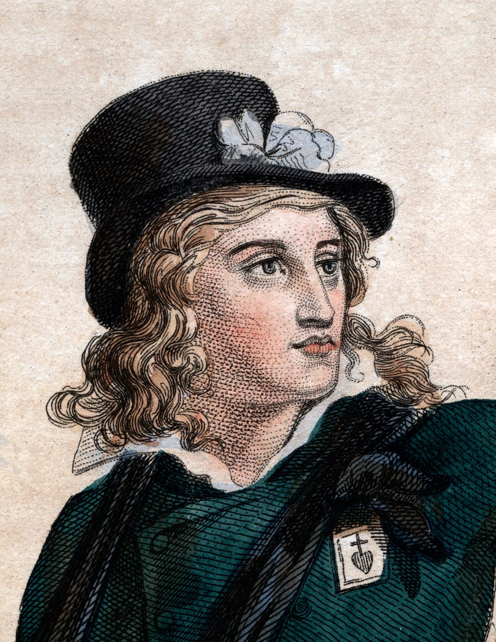Portrait de Henri du Vergier, comte de La Rochejaquelein (1772-1794), général de l