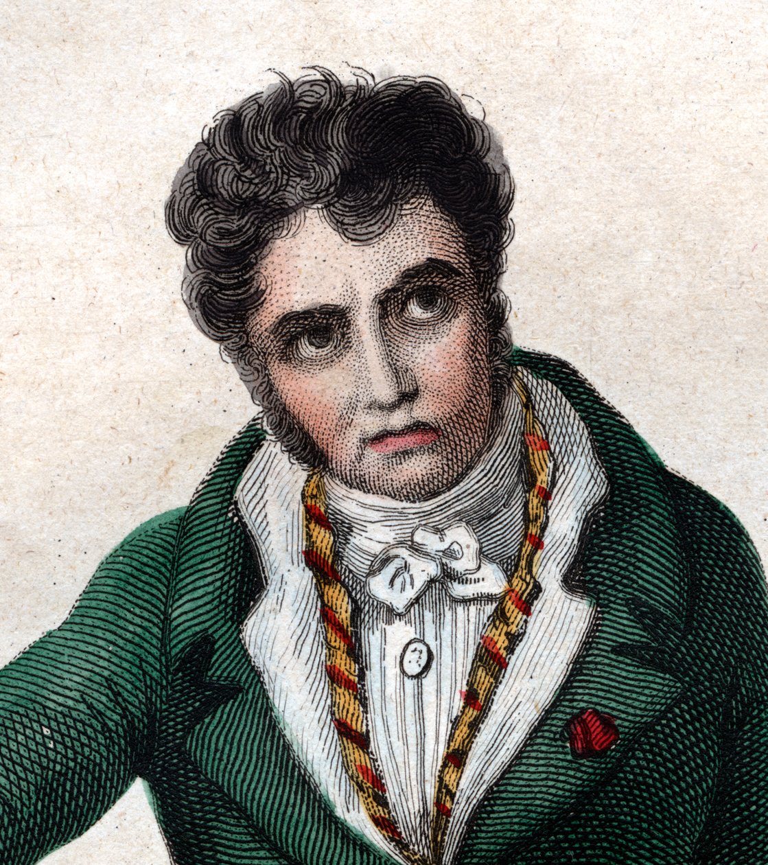 Portrait de Jacques Louis David (1748-1825), peintre français - French School