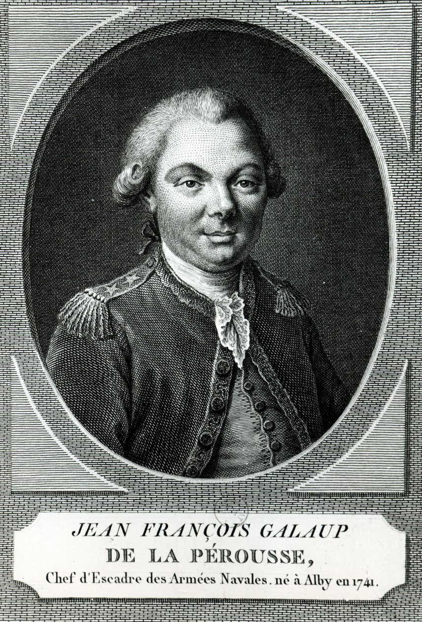 Portrait de Jean François Galaup de La Pérouse (1741-88) - French School