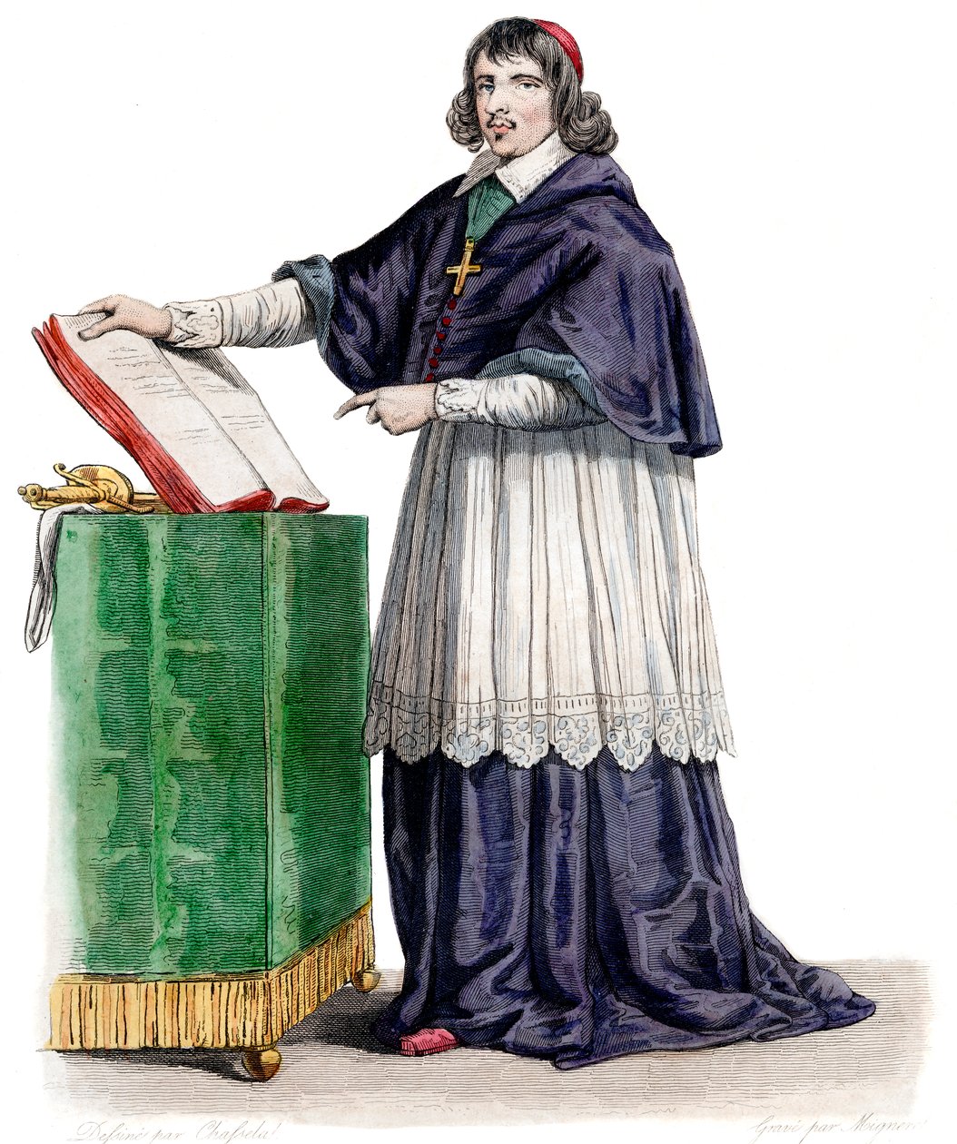Portrait de Jean-François Paul de Gondi, Cardinal de Retz - French School