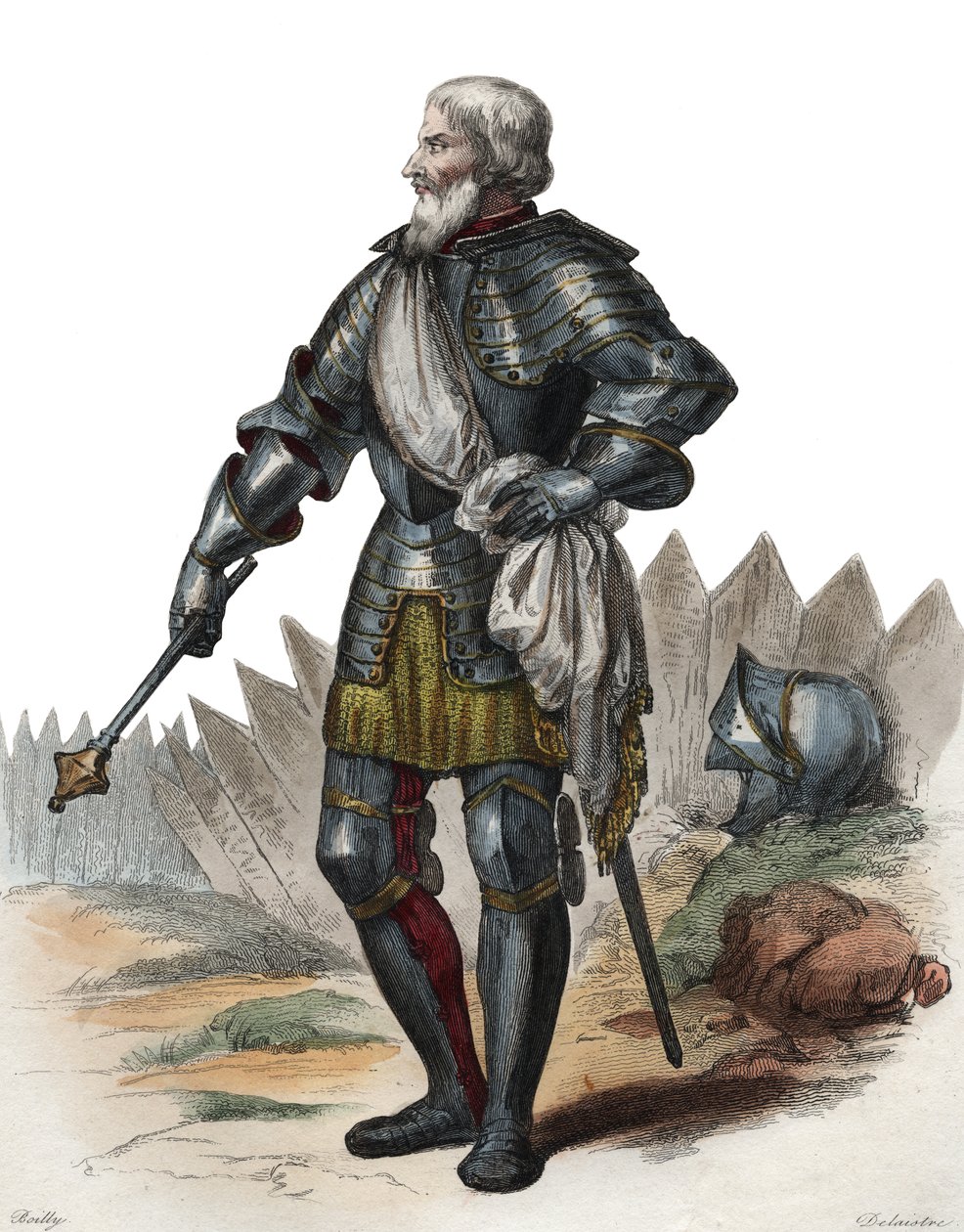 Portrait de Jean II Le Maingre, dit Boucicaut (1366-1421) - French School