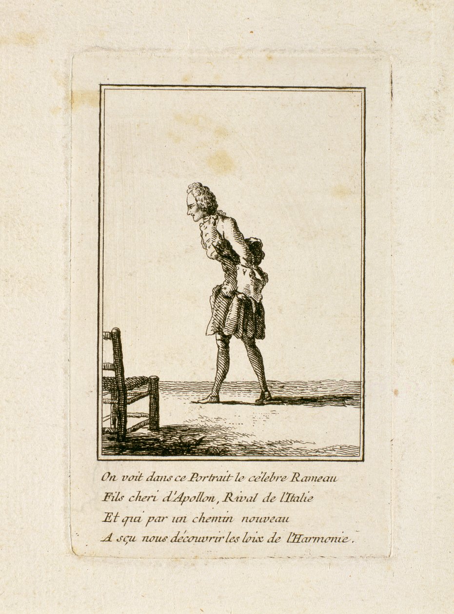 Portrait de Jean Philippe Rameau (1683-1764) - French School