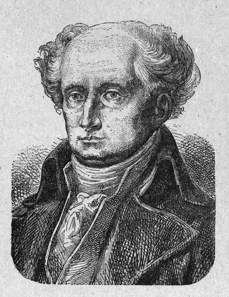 Portrait de Joseph Jérôme Siméon (1749-1842), avocat et homme politique français. Gravure de 1889. Collection privée - French School