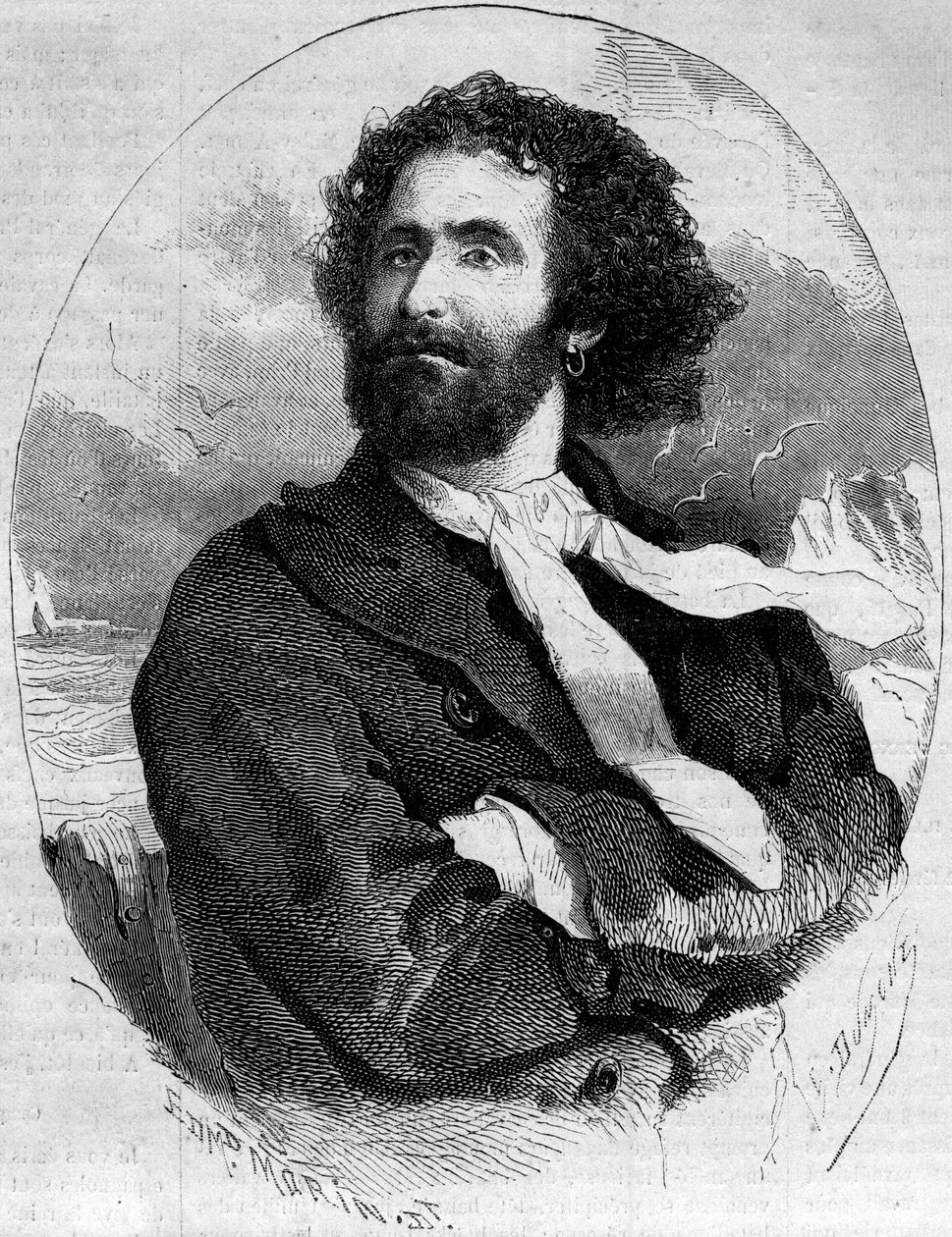 Portrait de Lafontaine (Henry Lafontaine) - French School