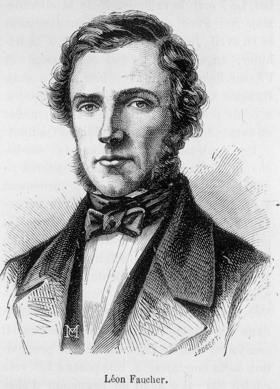 Portrait de Léon Faucher - French School