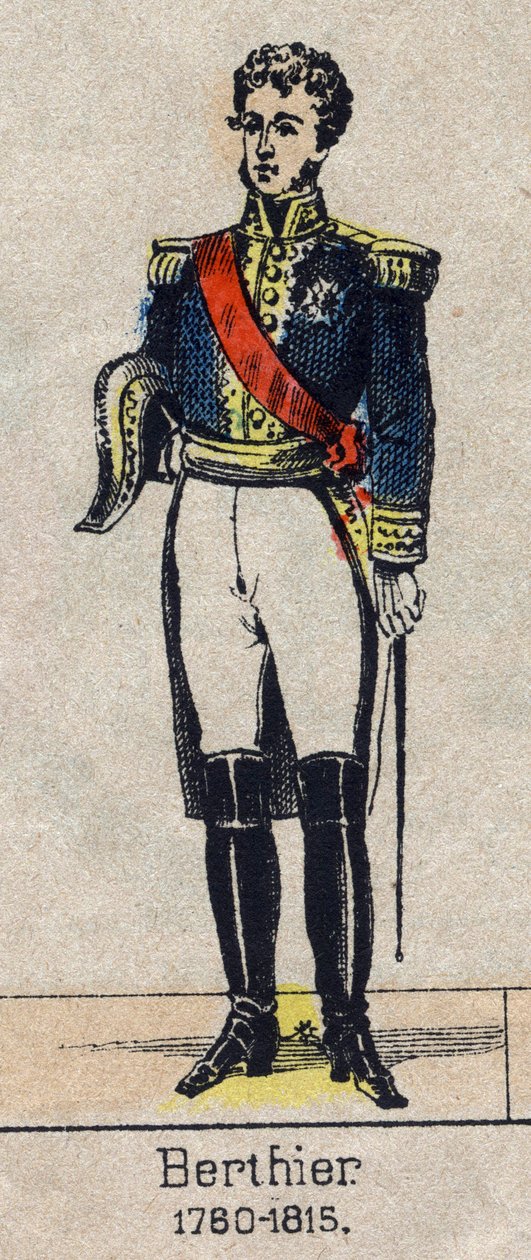 Portrait de Louis Alexandre Berthier (1753-1815), prince de Neuchâtel, maréchal de France - Image d