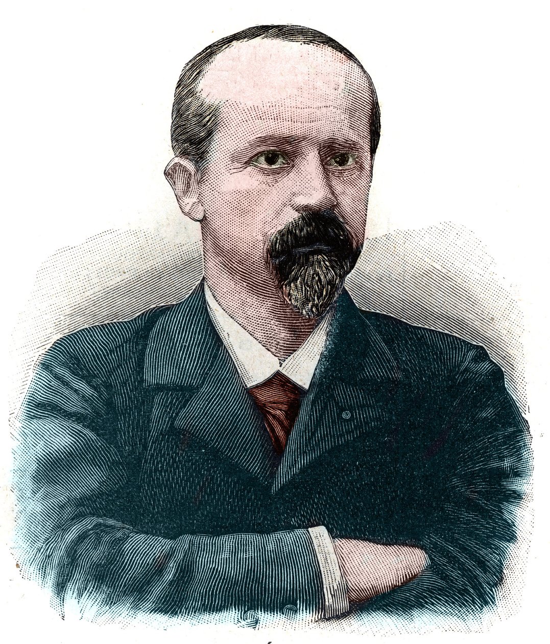 Portrait de Louis Jean Baptiste Lépine (1846-1933) avocat et homme politique français, inventeur du concours Lépine - French School