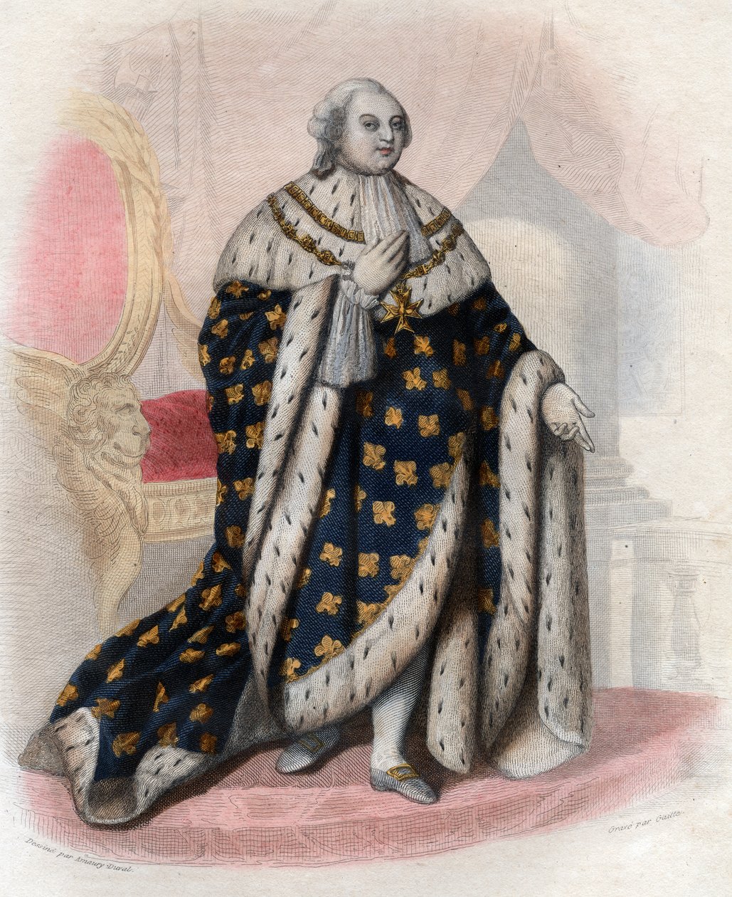 Portrait de Louis XVI de France (1754-1793) - French School