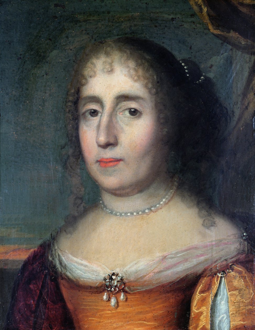 Portrait de Madame de Scudéry (1607-1701) - French School