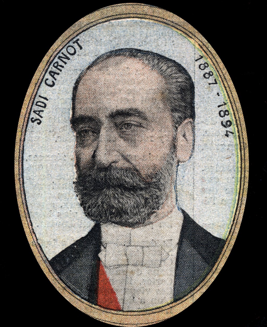 Portrait de Marie François Sadi Carnot (1837-1894), président de la République française - French School