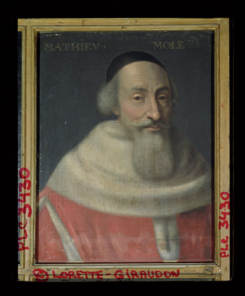 Portrait de Mathieu Molé (1584-1656) Seigneur de Champlâtre - French School