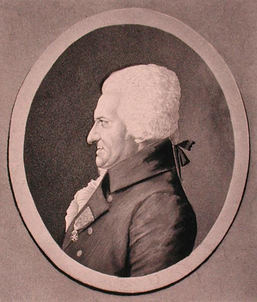 Portrait de Pierre-Alexandre Monsigny (1729-1817) gravé par Edme Quenedey (1756-1830) - French School