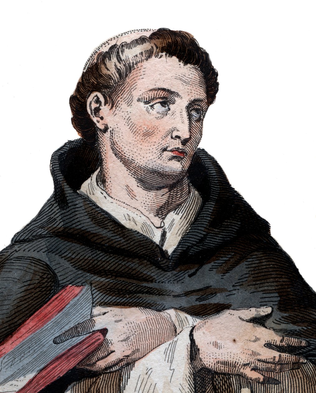 Portrait de Saint Bernard de Clairvaux (1090-1153) - French School