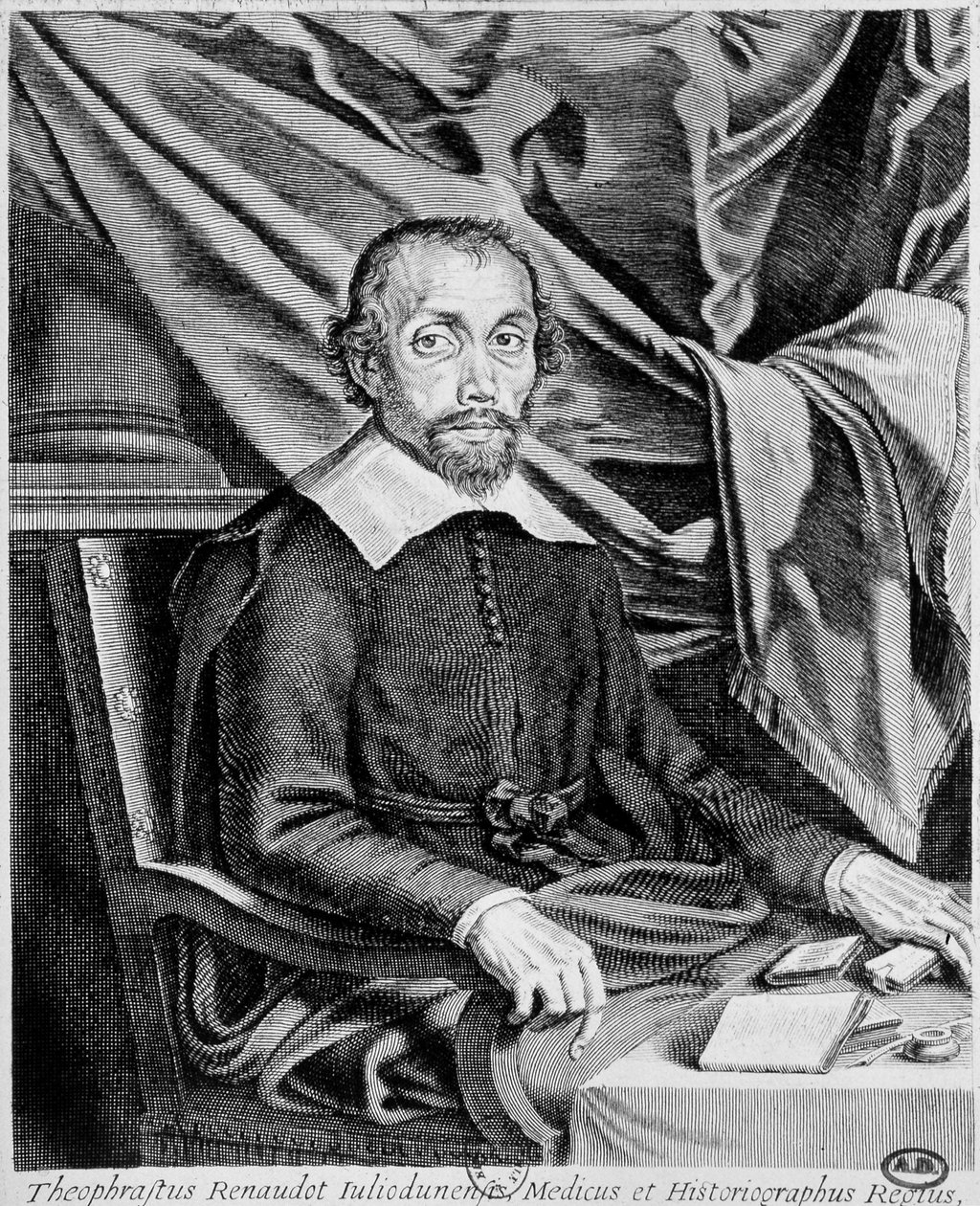 Portrait de Théophraste Renaudot - French School