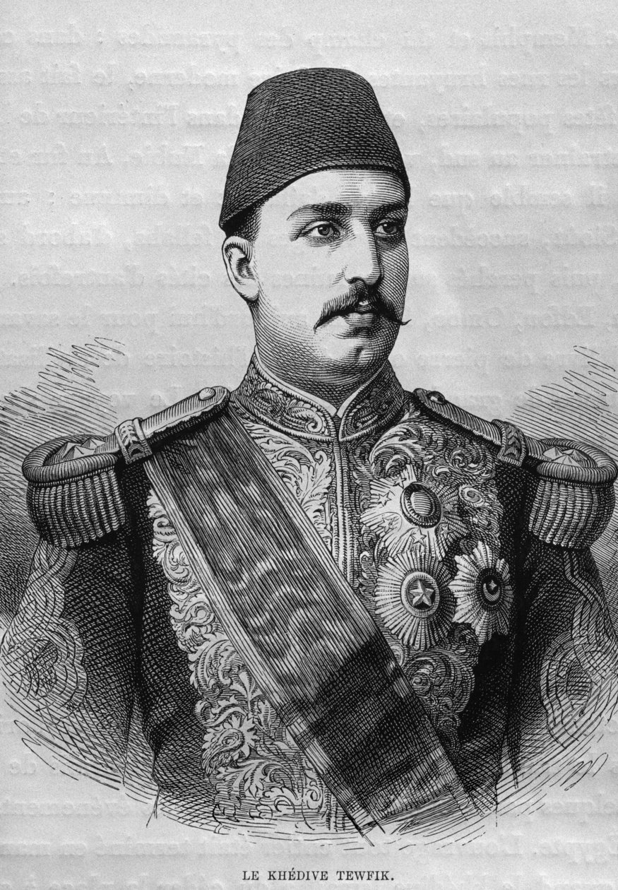 Portrait du Khédive Tawfig (1819-92), de L