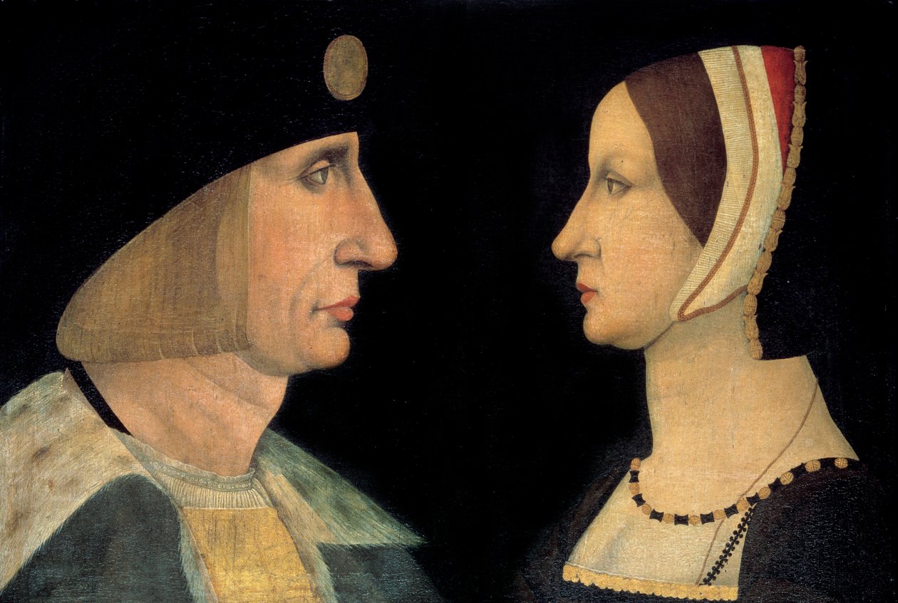 Portraits du roi Louis XII (1462-1515) et d