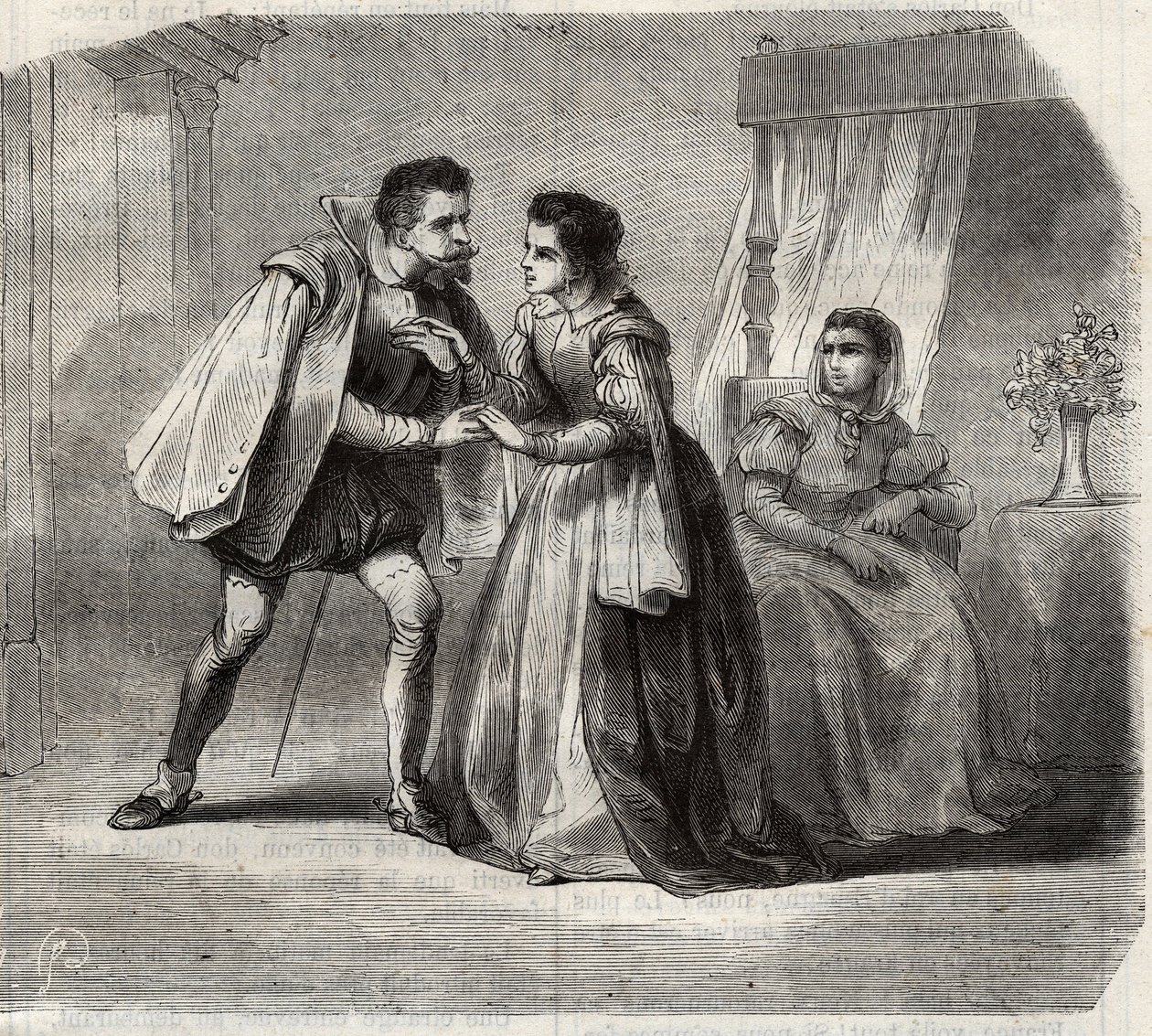 Le prince Don Carlos (1545-1568) avec Melles d