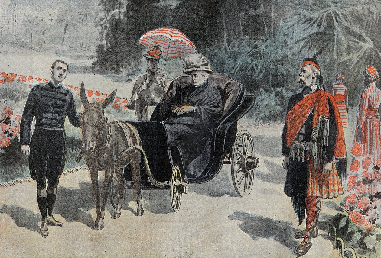 Promenade de Victoria I (1837-1901) Reine d