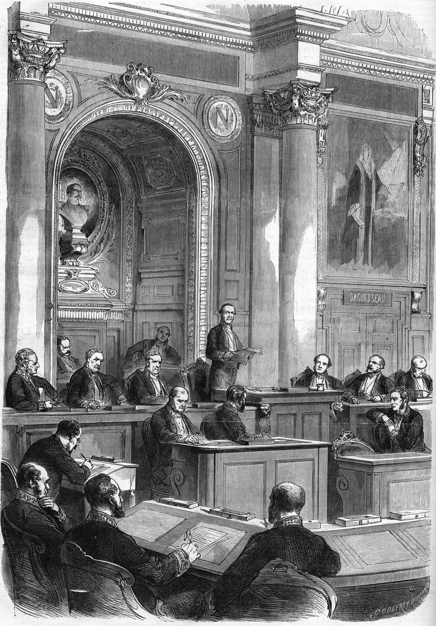Prosper de Chasseloup-Laubat prend ses fonctions de président du conseil d
