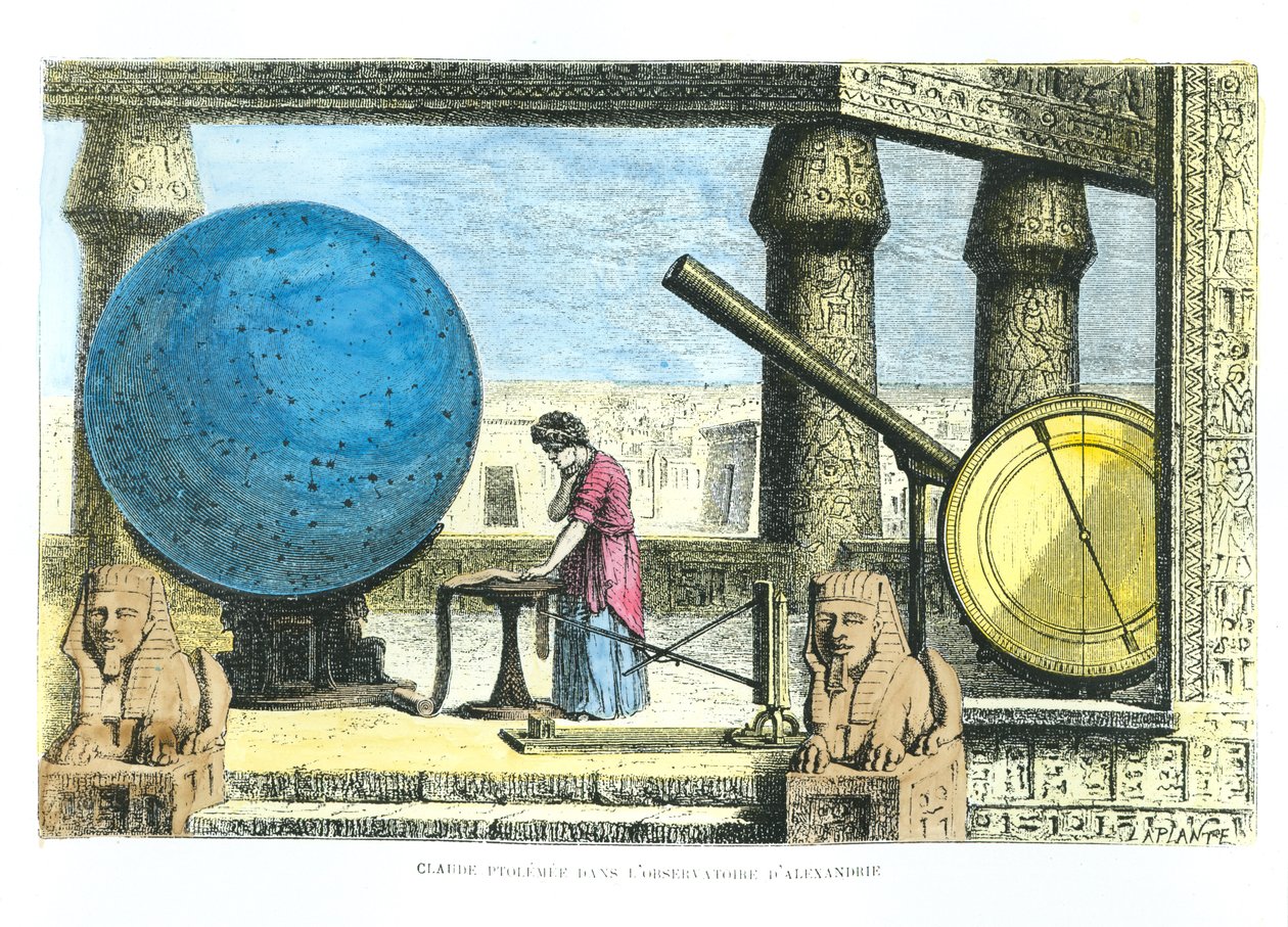 Ptolémée (c.90-168) dans l