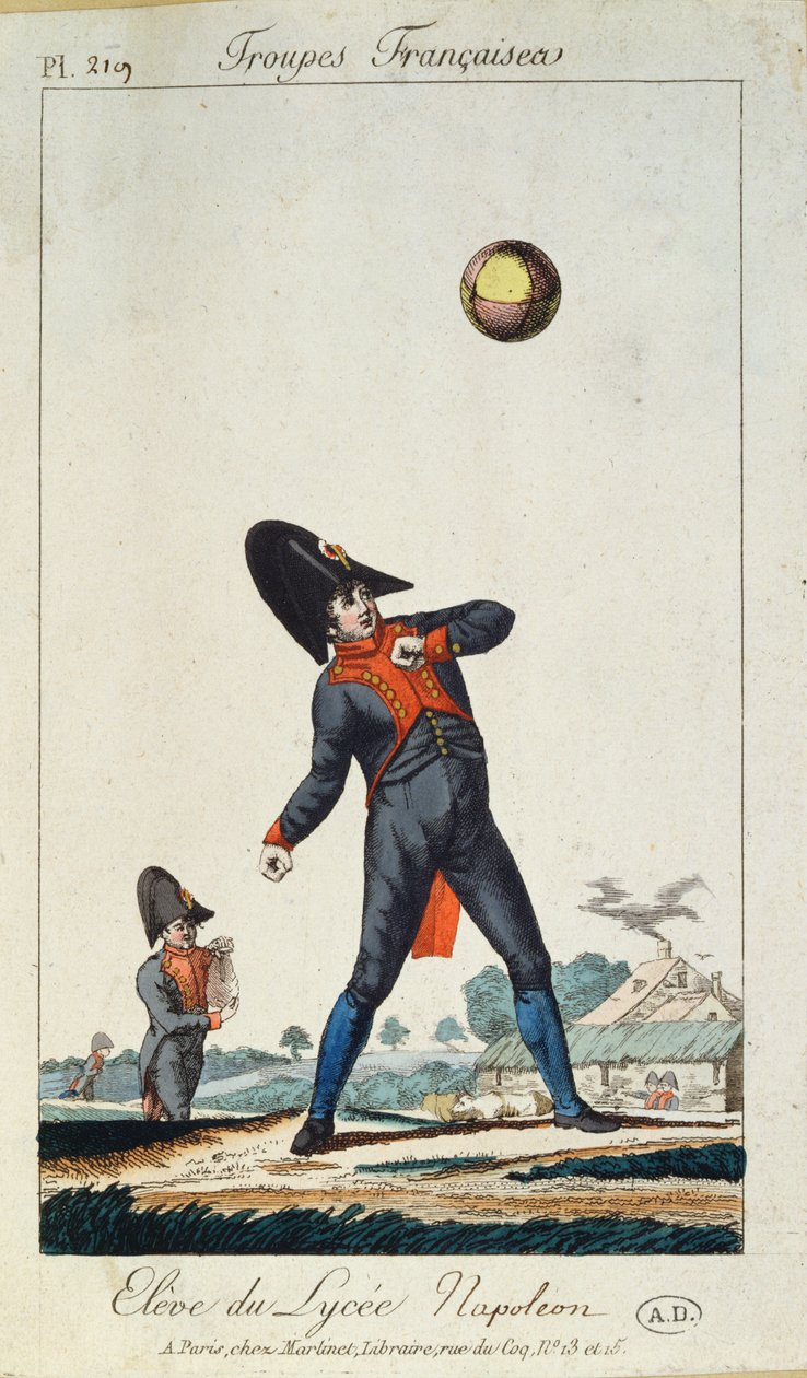 Élève du Lycée Napoléon, des Troupes Françaises, vers 1805 - French School